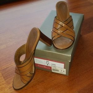 Cole Haan Tan Leather sandals